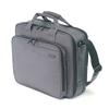 BORSA TUCANO PER NOTEBOOK fino a 15,4", CON PORTADOCUMENTI E TASCA, COLORE GRIGIO.